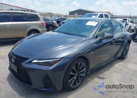 2021 Lexus Is 350 F Sport z USA, uszkodzony, nr VIN JTHGZ1E23M5022151
